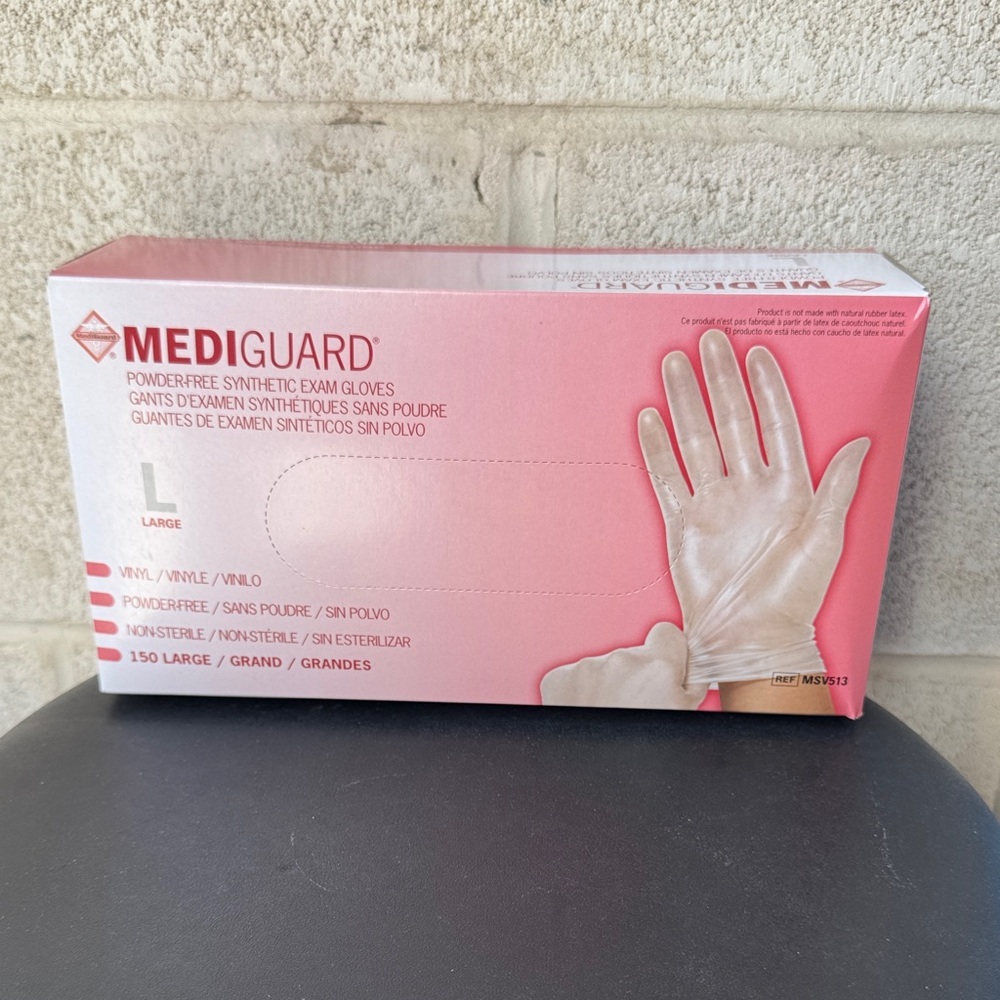 4 boxes Mediguard Synthetic Exam  Large